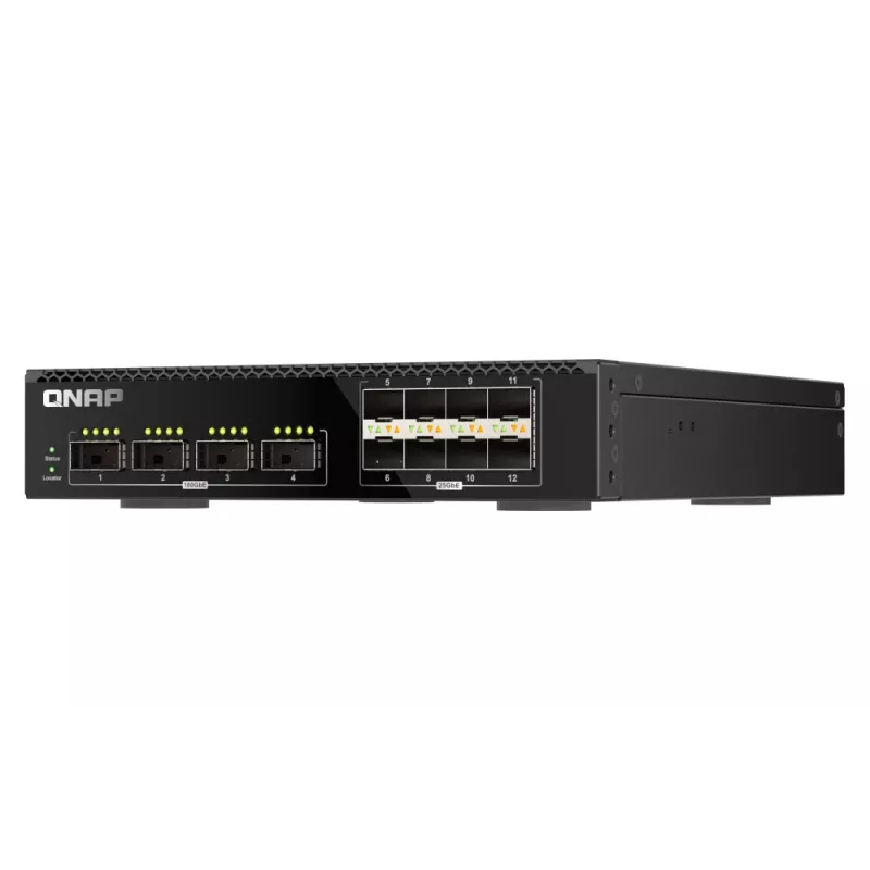 QNAP QSW-M7308R-4X verkkokytkin hallittava L3 1U musta