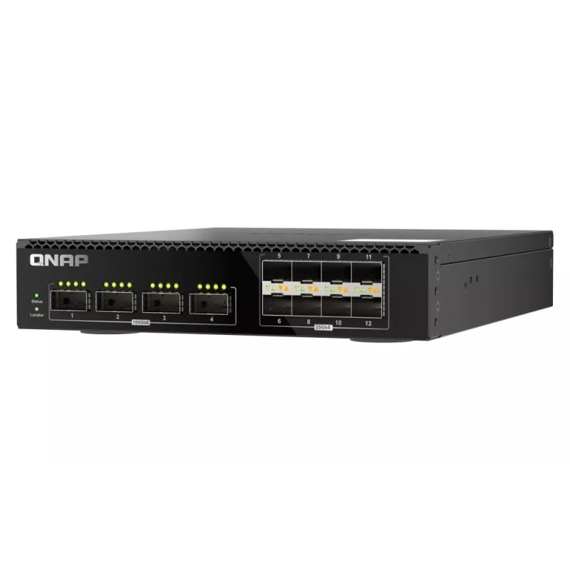 QNAP QSW-M7308R-4X verkkokytkin hallittava L3 1U musta