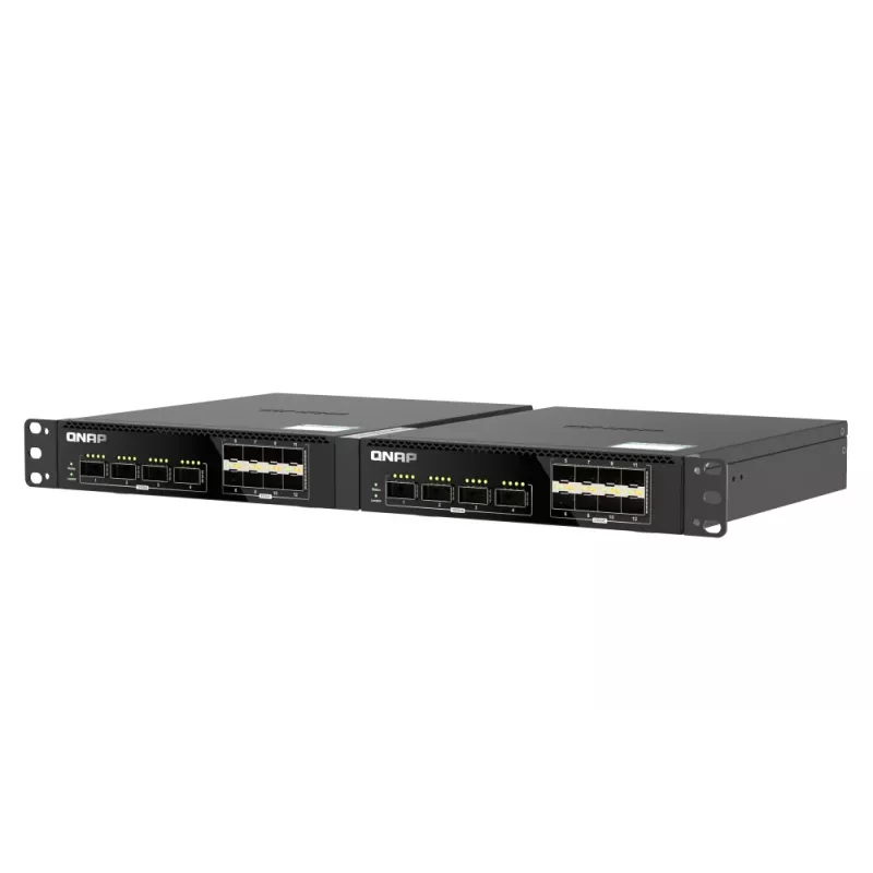 QNAP QSW-M7308R-4X verkkokytkin hallittava L3 1U musta