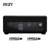 MSI Cubi N ADL-006DE Intel® N N200 4 GB DDR4-SDRAM 128 GB SSD Windows 11 Pro -minitietokone musta