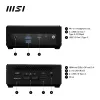 MSI Cubi N ADL-006DE Intel® N N200 4 GB DDR4-SDRAM 128 GB SSD Windows 11 Pro -minitietokone musta