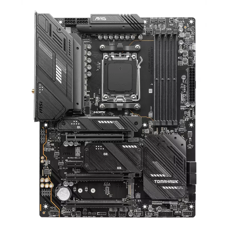 MSI MAG X670E TOMAHAWK WIFI -emolevy AMD X670 Socket AM5 ATX