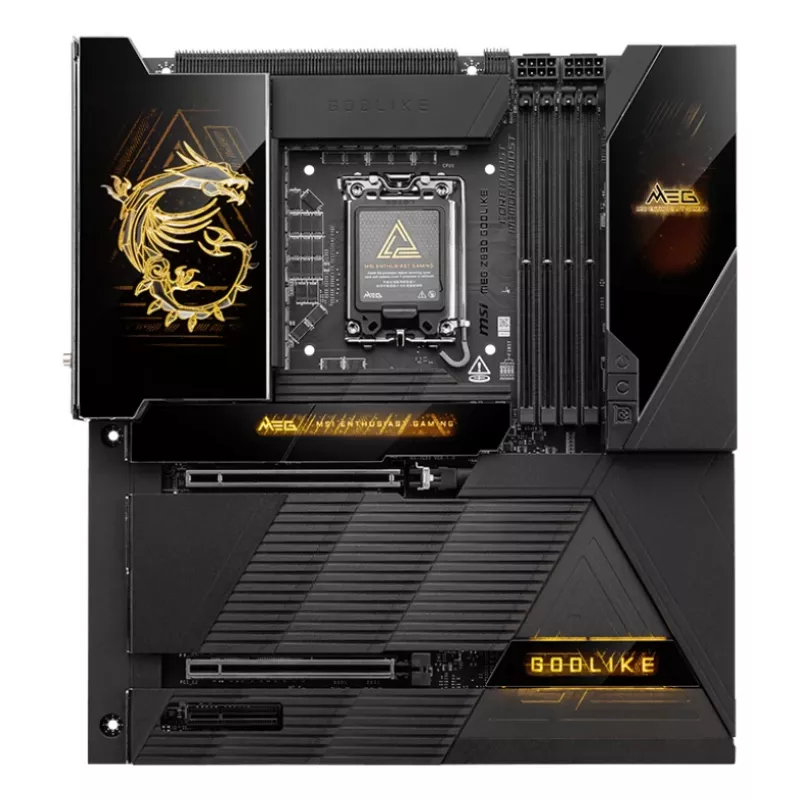 MSI MEG Z890 GODLIKE -emolevy - Z890-piirisarja, LGA1851-kanta, Extended ATX