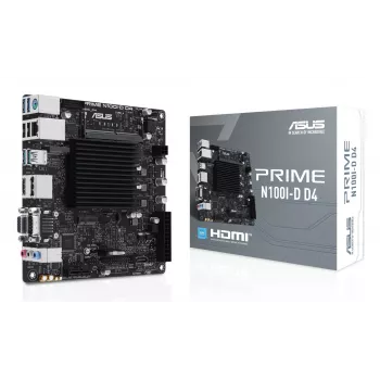 Emolevy ASUS PRIME N100I-D D4, Intel-piirisarja, ei kantaa, mini ITX