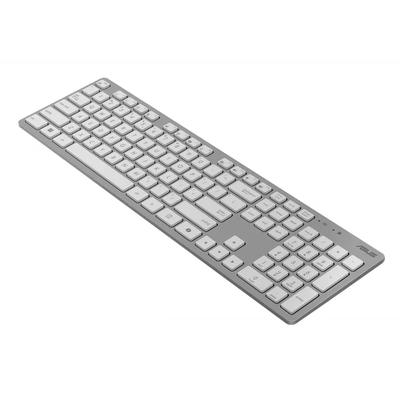 Langaton näppäimistö- ja hiirisarja ASUS W5000 venäläinen näppäimistöasettelu valkoinen