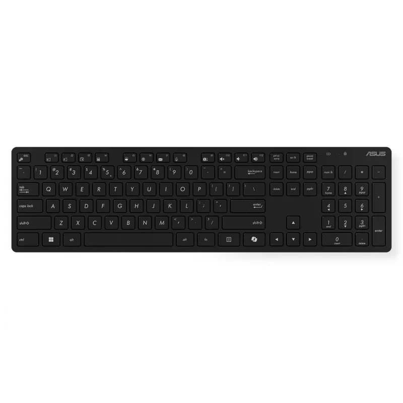 ASUS W5000 näppäimistö ja hiiri sisältyy yleinen RF Wireless musta