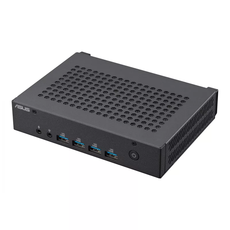 ASUS ExpertCenter PN43-SN100AD Intel® N N100 4 GB DDR4-SDRAM 128 GB SSD Windows 11 Pro Mini-PC musta