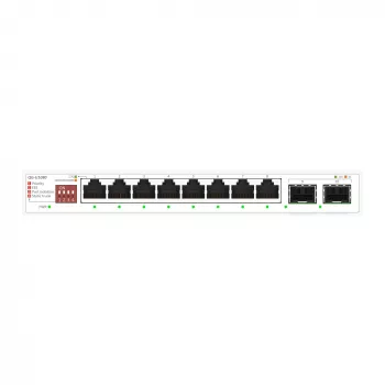 Hallitsematon Ethernet-kytkin ASUS QG-U1080 — 8 × 2,5G RJ-45 porttia, MAC 16K, valkoinen, 12V
