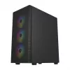 FSP M220-BA kotelo Midi-Tower mATX, ATX musta ARGB