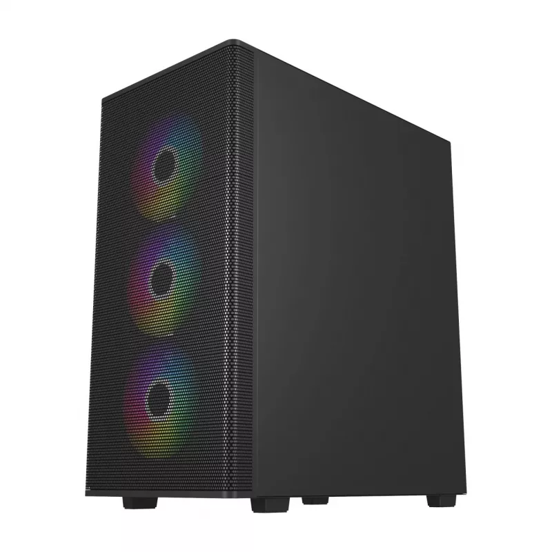 FSP M220-BA kotelo Midi-Tower mATX, ATX musta ARGB
