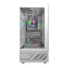 Tietokonekotelo Darkflash DS950 (valkoinen) 6 esiasennetulla tuulettimella