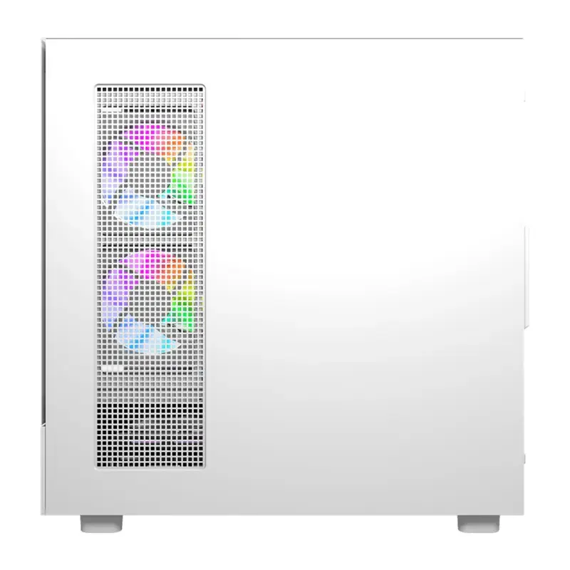 Tietokonekotelo Darkflash DS950 (valkoinen) 6 esiasennetulla tuulettimella