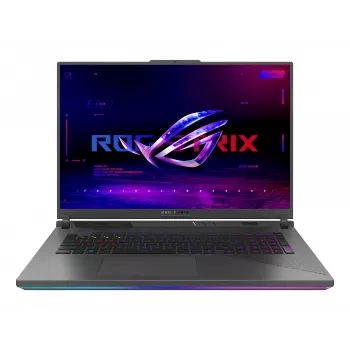 ASUS ROG Strix G18 G814PP-S8014W AMD Ryzen™ 9 8940HX kannettava 45,7 cm (18 tuuman) WUXGA 32 GB DDR5-SDRAM 1 TB SSD NVIDIA GeForce RTX 5070 Wi-Fi 6E (802.11ax) Windows 11 Home saksa musta, harmaa