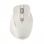 Langaton oikeakätisen hiiri ASUS MD105 MK-WH — RF + Bluetooth, 2400 DPI, rulla, paristo, beige