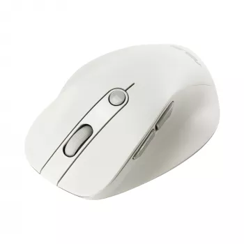 Langaton oikeakätisen hiiri ASUS MD105 MK-WH — RF + Bluetooth, 2400 DPI, rulla, paristo, beige
