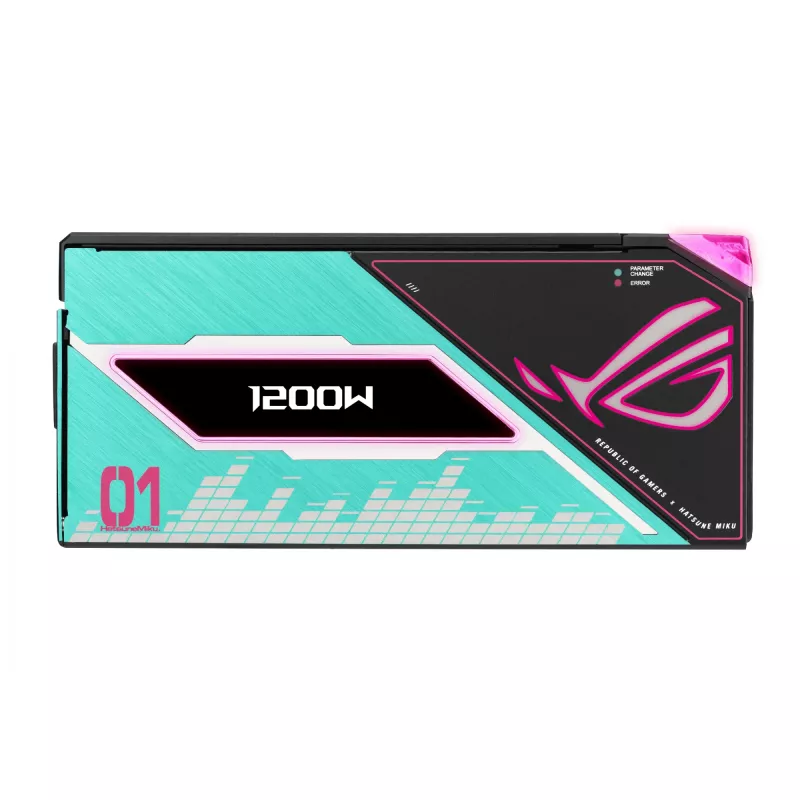 ASUS ROG -THOR-1200P3-MIKU virtalähde 1200 W 20+4 pin ATX ATX monivärinen
