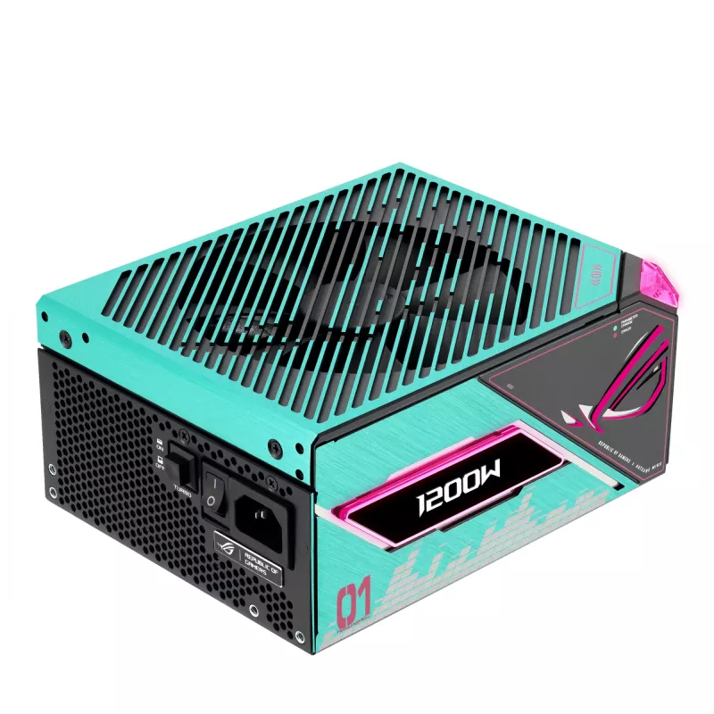 ASUS ROG -THOR-1200P3-MIKU virtalähde 1200 W 20+4 pin ATX ATX monivärinen