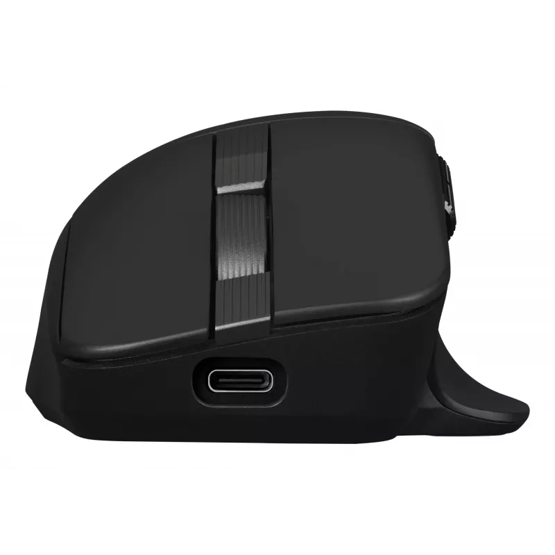 Hiiri ASUS ProArt MD301 — oikeakätinen langaton (RF, Bluetooth, USB-A), optinen 8000 DPI, 6 painiketta, musta