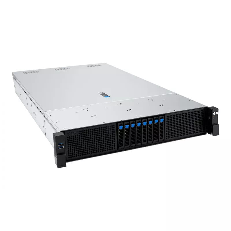 ASUS RS720A-E13-RS8U Socket SP5 Rack (2U) musta, hopea