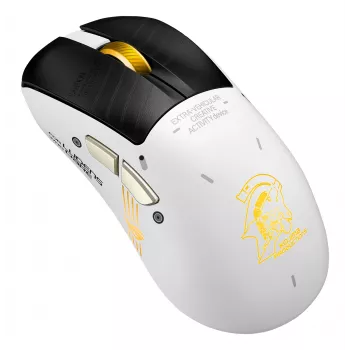 Pelihiiri ASUS ROG Keris II Origin-KJP, oikeakätinen, optinen 42.000 DPI, RF Wireless + Bluetooth + USB-A, 6 painiketta, monivärinen