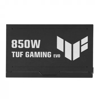 Virtalähde ASUS TUF-GAMING-850G-EVO 850W ATX 80 PLUS Gold 20+4-Pin, 1 tuuletin, musta