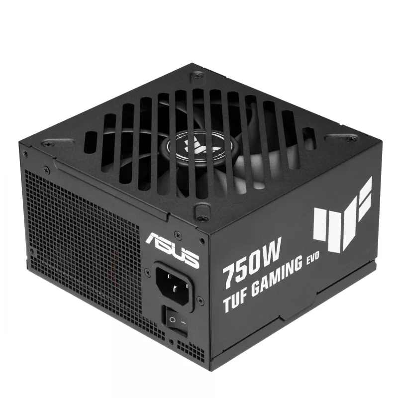 Virtalähde ASUS TUF Gaming 750G EVO — 750 W, ATX, 80 PLUS Gold, 20+4-pin, musta