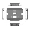 j5create JTS327 Multi-Angle 4K -telakointiteline, kannettavan tietokoneen teline, harmaa, alumiini, 40,6 cm (16 inch), 4 kg, Windows-kannettava / Mac