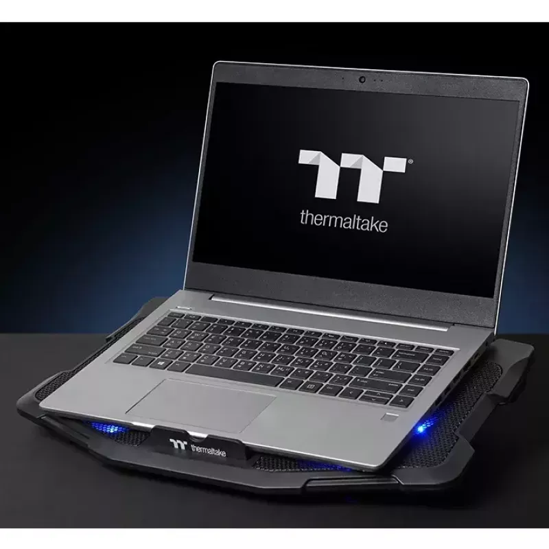 Kannettavan tietokoneen jäähdytysalusta Thermaltake Massive 12 Max 43,2 cm 5 tuuletinta musta