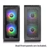 PC-kotelo Thermaltake View 300 MX Midi Tower musta