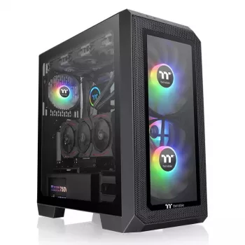 PC-kotelo Thermaltake View 300 MX Midi Tower musta