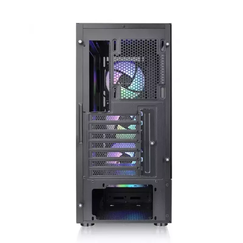 PC-kotelo Thermaltake S200 TG ARGB Midi Tower musta