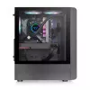 PC-kotelo Thermaltake S200 TG ARGB Midi Tower musta