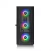 PC-kotelo Thermaltake H570 TG ARGB Midi Tower musta