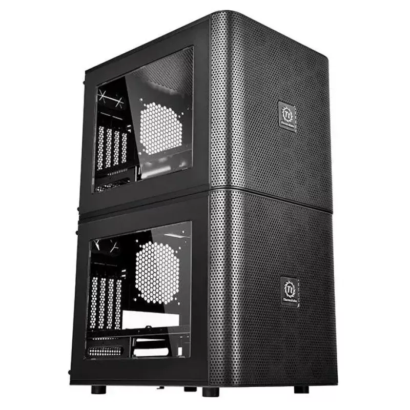 PC-kotelo Thermaltake Core V21 Cube musta