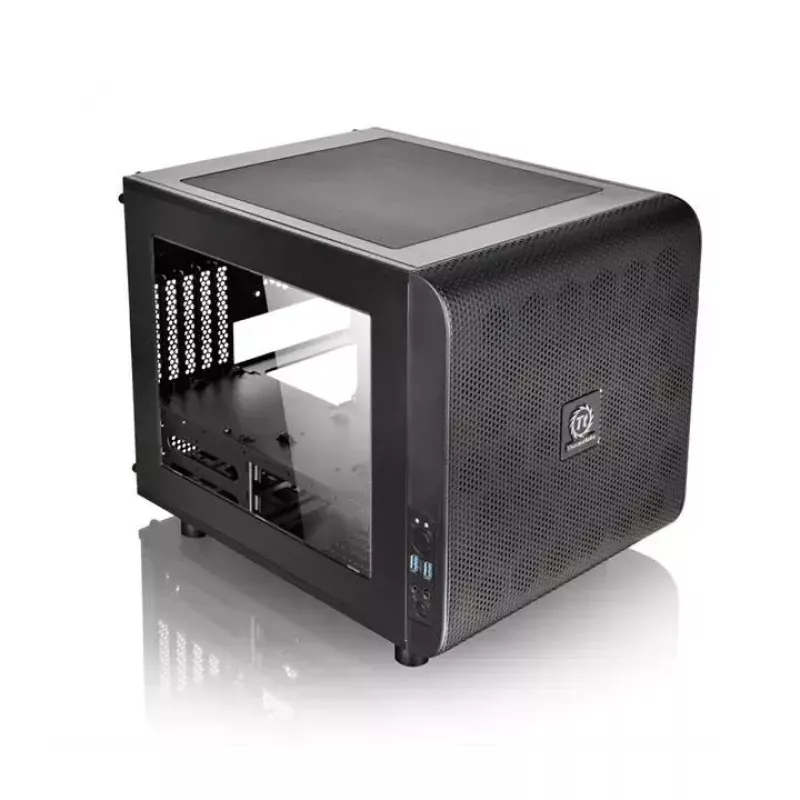 PC-kotelo Thermaltake Core V21 Cube musta
