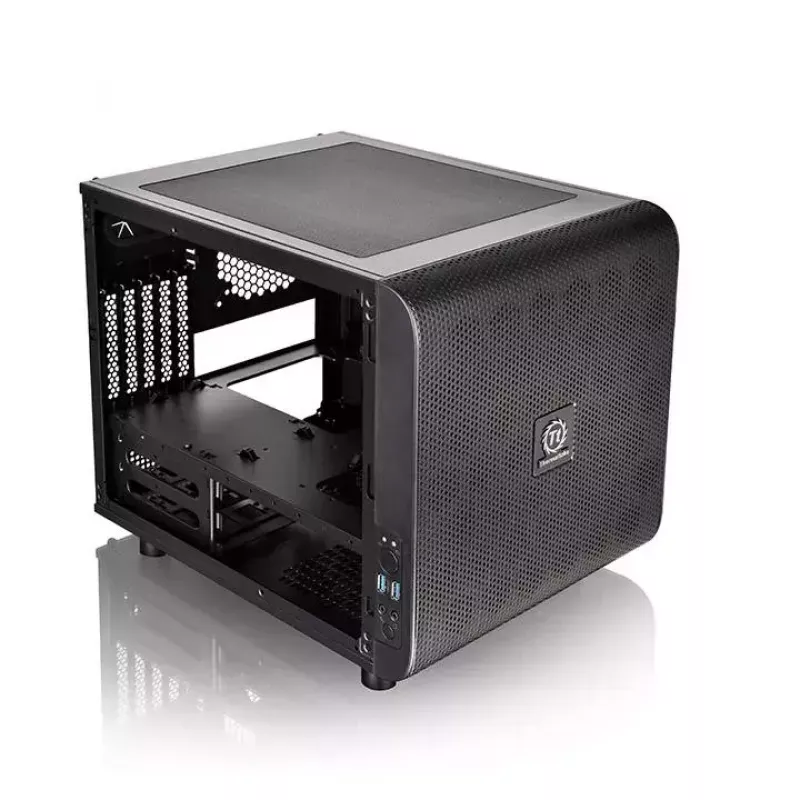 PC-kotelo Thermaltake Core V21 Cube musta