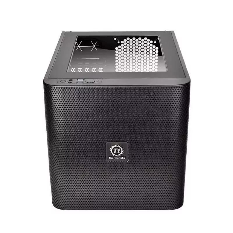 PC-kotelo Thermaltake Core V21 Cube musta