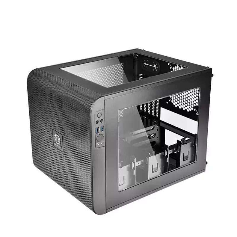 PC-kotelo Thermaltake Core V21 Cube musta