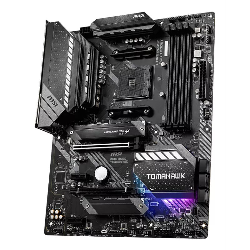 MSI MAG B550 Tomahawk AMD B550 Socket AM4 ATX