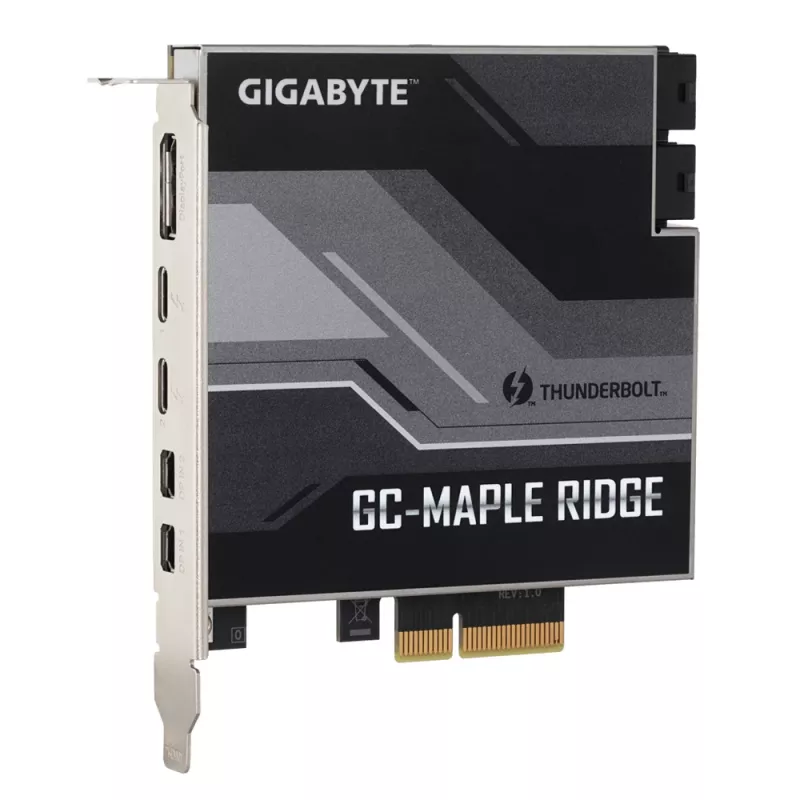 GIGABYTE GC-MAPLE RIDGE -liitäntäkortti/-sovitin sisäinen DisplayPort, Mini DisplayPort, Thunderbolt 4, USB 3.2 Gen 2 (3.1 Gen 2)