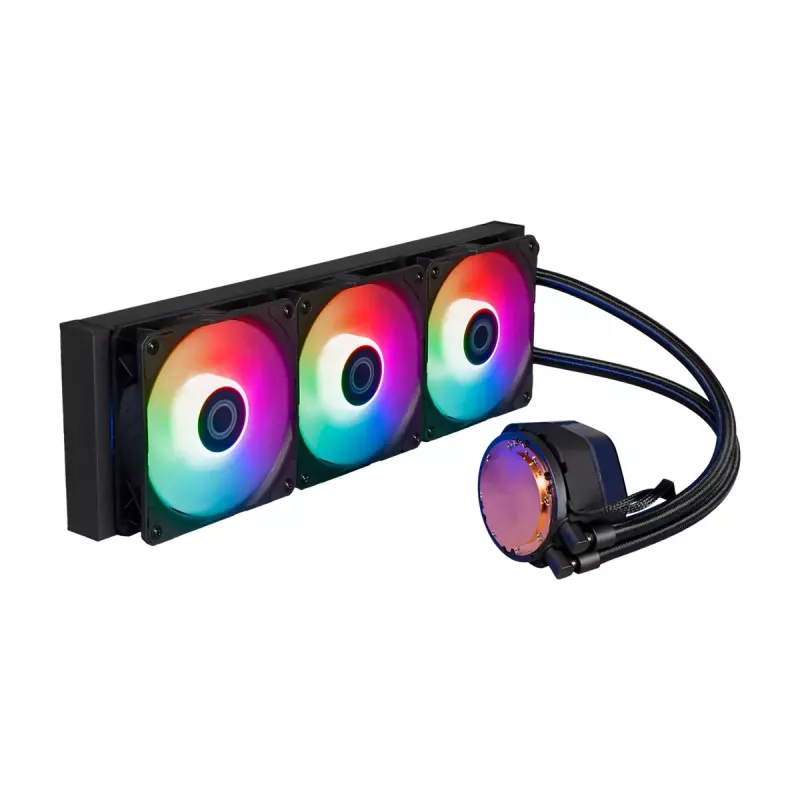 Nestjäähdytyssarja Cooler Master MasterLiquid 360 ATMOS 12 cm musta
