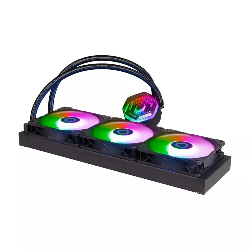 Nestjäähdytyssarja Cooler Master MasterLiquid 360 ATMOS 12 cm musta