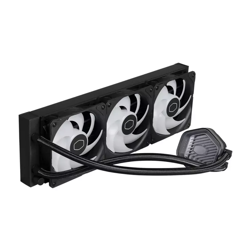 Nestjäähdytyssarja Cooler Master MasterLiquid 360 ATMOS 12 cm musta