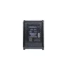 Tietokonekotelo Cooler Master MasterFrame 400 Mesh musta mATX läpinäkyvä sivupaneeli ja 1x 120mm ARGB-tuuletin