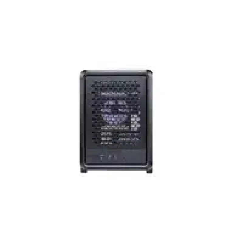 Tietokonekotelo Cooler Master MasterFrame 400 Mesh musta mATX läpinäkyvä sivupaneeli ja 1x 120mm ARGB-tuuletin
