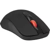 Langaton optinen RF Silent -hiiri DEFENDER Nexus MS-195 — 1600 DPI, 2,4 GHz, Nano-USB, molempikätinen, 2×AAA, musta