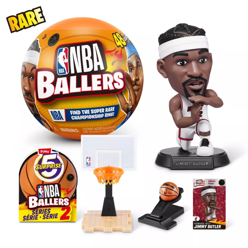 5 Surprise NBA Ballers sarja 2, 3 vuotta, monivärinen