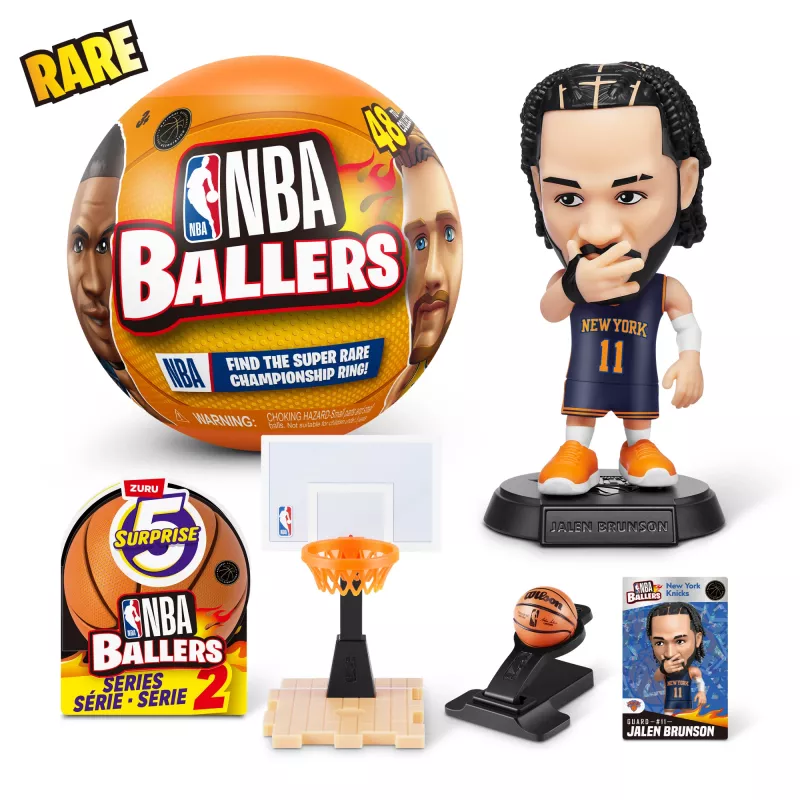 5 Surprise NBA Ballers sarja 2, 3 vuotta, monivärinen