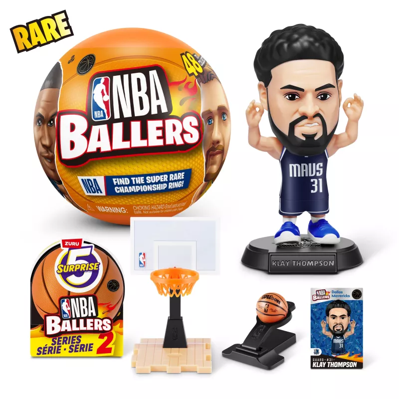 5 Surprise NBA Ballers sarja 2, 3 vuotta, monivärinen