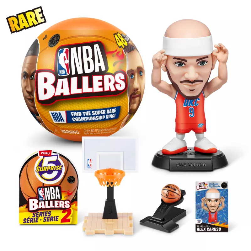 5 Surprise NBA Ballers sarja 2, 3 vuotta, monivärinen